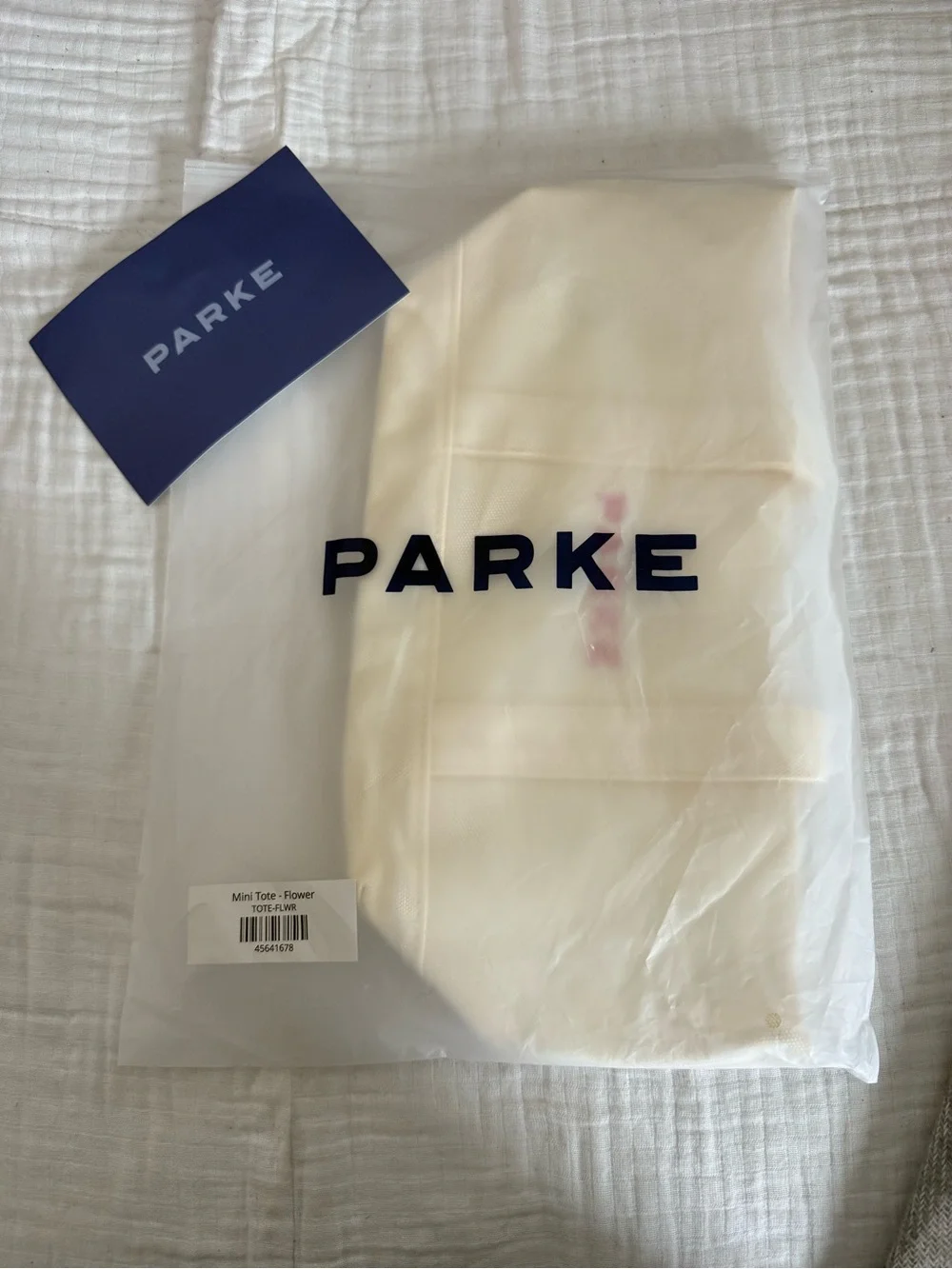 NIB PARKE Sunset Floral Mini Tote